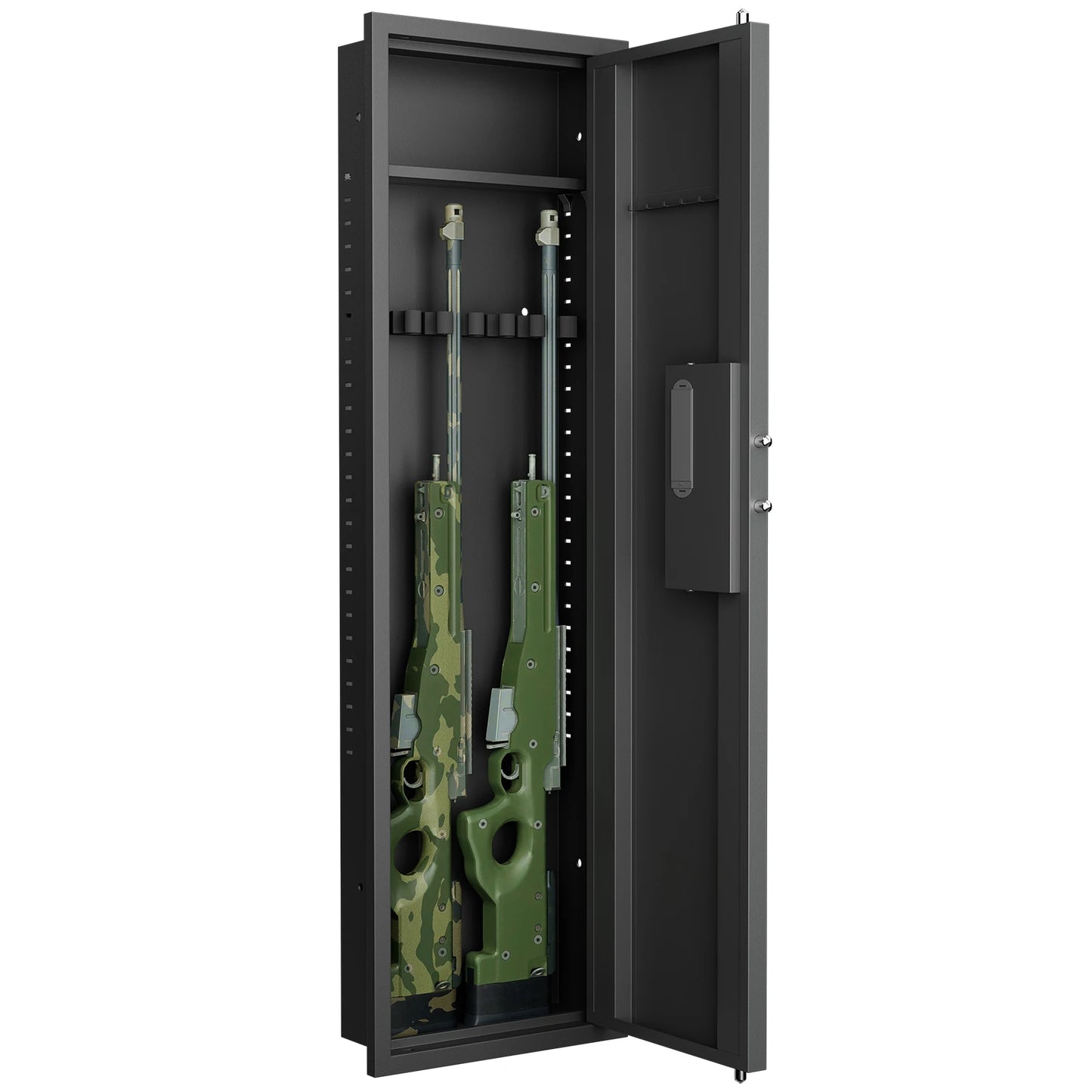 Tactical Vault Pro: Biometric Security Safe with Keypad & Rapid Access