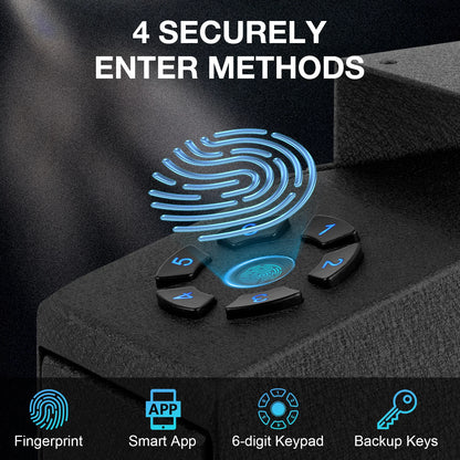 Instavault 1.0 Biometric Slider Safe